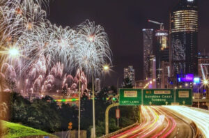Skylighter Fireworks - Queensland - Barge Fireworks