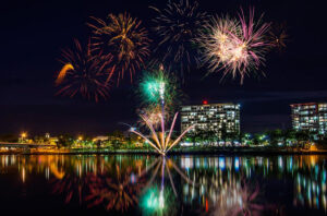 Skylighter Fireworks - Queensland - Barge Fireworks