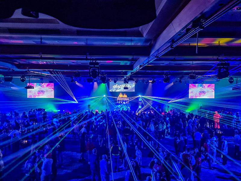 indoor pyrotechnics and lasers in australia
