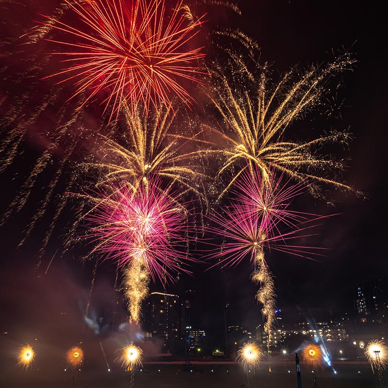 Skylighter Fireworks - Brisbane - Past Experience