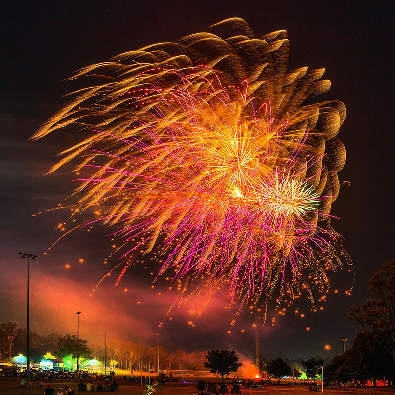 Skylighter Fireworks - Brisbane - Past Experience