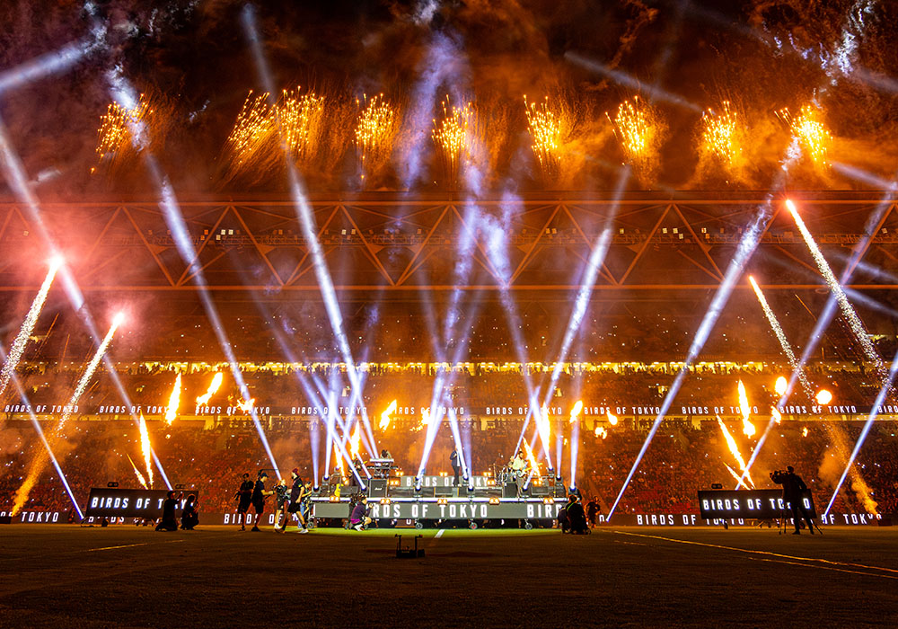 Brisbane Broncos + Birds of Tokyo Stadium Fireworks